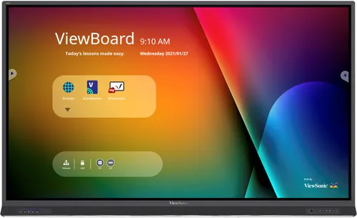 عکس وایت برد هوشمند لمسی 86 اینچ 4K ویوسونیک IFP8652 با HDMI