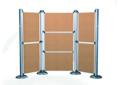 عکس سیستم نمایش ماژولار Nobo - پنل بزرگ (A0) چوب پنبه