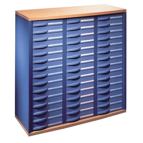 عکس کابینت بایگانی رکسل استراتیس 45x55 میلی‌متر، 3 ستون