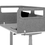 BakkerElkhuizen BE Safety Screen U اکریلیک خاکستری روشن