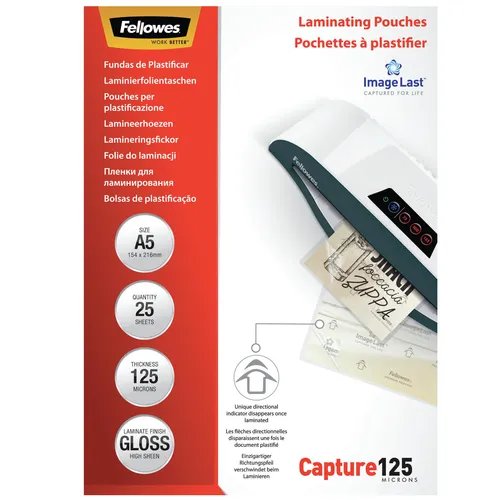 عکس طلق لمینت فلومنز ImageLast A5 125 میکرون، 25 عددی