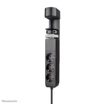 نئومونتس DS22-840BL6 نوار برق رومیزی با گیره 2 پریز AC 1 USB-C PD 1 USB-A QC کابل 1.5 متر