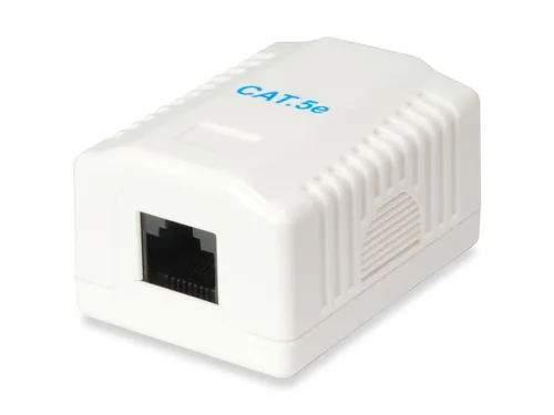 عکس جعبه نصب سطحی Equip Cat.5e تک پورت
