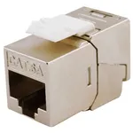 جک کی استون Equip Cat.6A اسلیم شیلددار، کانکتور شبکه 10 گیگابیت اترنت