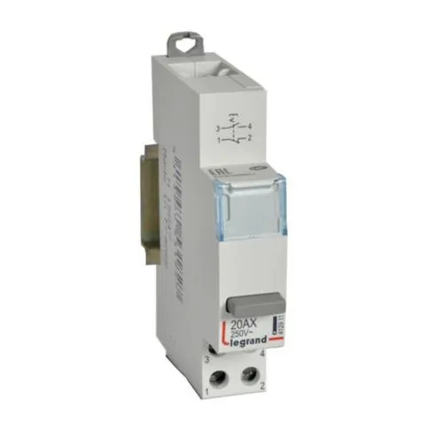 عکس پنل دکمه فشاری Legrand 412911 خاکستری