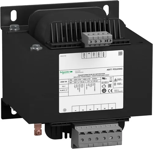 عکس ترانسفورماتور کنترل اشنایدر الکتریک ABT7PDU250G 250VA