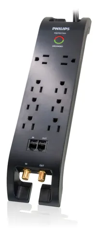 عکس محافظ برق فیلیپس مدل SPP5085B/17