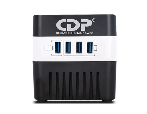 مقایسه رگولاتور ولتاژ اتوماتیک CDP R-AVR1808i 1800VA/1000W، 8 خروجی، محافظت در برابر نوسان 175 ژول با رگولاتور ولتاژ اتوماتیک CDP RU-AVR604i 600VA/300W، 4 خروجی