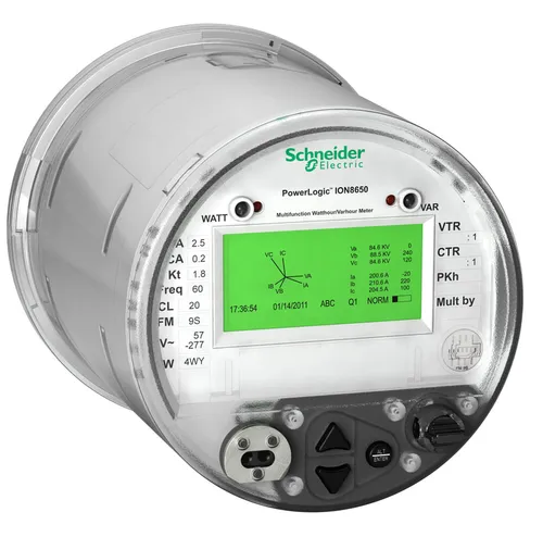عکس ماژول اندازه‌گیری Schneider Electric ION8650C