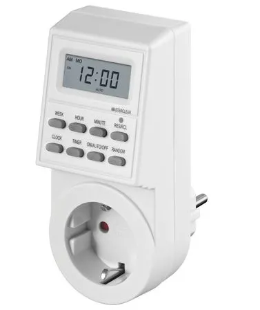 عکس تایمر برق روزانه/هفتگی Microconnect GRUTIMER1 سفید