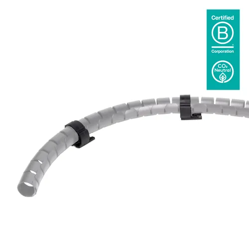 عکس سیستم مدیریت کابل Dataflex Addit Cable Eater، Ø15/25 میلی‌متر، با گیره‌های نصب 903