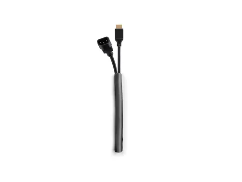عکس Multibrackets M Universal Self-Wrapping Cable Sock, Diameter 10mm, Black, Length 25m