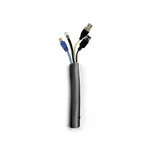 Multibrackets M Universal Self-Wrapping Cable Sock, Diameter 25mm, Length 25m, Black