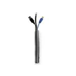 Multibrackets M Universal Self-Wrapping Cable Sock, Diameter 19mm, Length 25m, Black