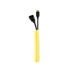 Multibrackets M Universal Self-Wrapping Cable Sock, Diameter 10mm, Yellow, Length 25m