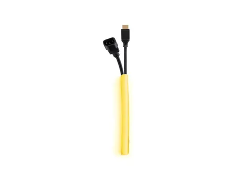 عکس Multibrackets M Universal Self-Wrapping Cable Sock, Diameter 10mm, Yellow, Length 25m