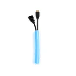 Multibrackets M Universal Self-Wrapping Cable Sock, Diameter 10mm, Blue, Length 25m