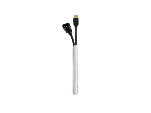 عکس Multibrackets Universal Self-Wrapping Cable Sleeve, 10mm Diameter, 25m Length, Silver