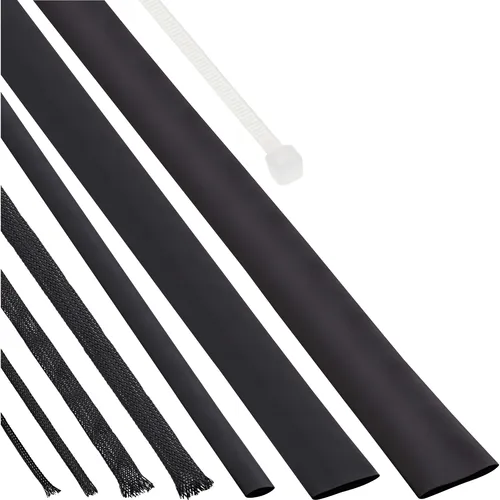 مقایسه 3M تیوب شیرینگ حرارتی TE100037593 {request()->input('language_config')['common']['with']} مجموعه روکش کابل و روکش حرارتی مشکی اینلاین