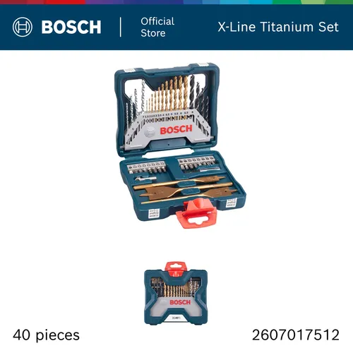 مقایسه مجموعه مته و پیچ‌گوشتی بوش X-Line 40 تیتانیوم {request()->input('language_config')['common']['with']} مجموعه ابزار مکانیکی Hama 00136660