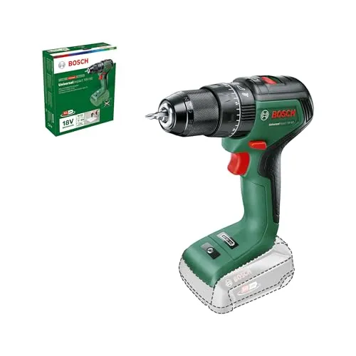 مقایسه دریل چکشی شارژی بوش GSB 18V-110 C (18 ولت، 110 نیوتن متر گشتاور، سه نظام آچار خور) {request()->input('language_config')['common']['with']} دریل چکشی شارژی بوش UniversalImpact 18 (2 باتری، سیستم 18 ولت)