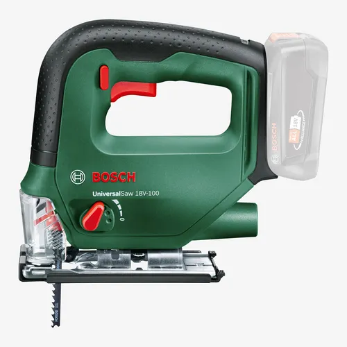 عکس اره عمودبر شارژی بوش Universal Saw 18V-100 (سیستم 18 ولت، بدنه دستگاه)
