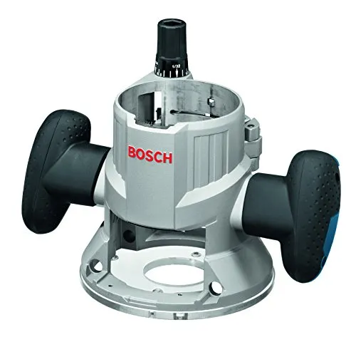 عکس روتر اورفرز نجاری بوش GOF 1600 CE 1600 وات، کولت 1/2 اینچ، نور LED
