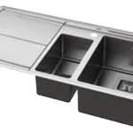 سینک آشپزخانه استیل Whirlpool FS 1051 IXL/LH