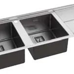 سینک آشپزخانه استیل ضد زنگ Whirlpool FS 1151 IXL