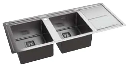 عکس سینک آشپزخانه استیل ضد زنگ Whirlpool FS 1151 IXL