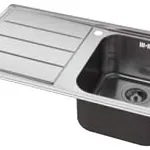 سینک ظرفشویی ویرپول مدل AM 8650 IX/LH