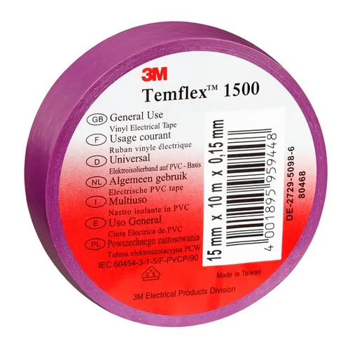 عکس چسب برق 3M 7000062311 وینیل 0.75 اینچ × 60 یارد مشکی