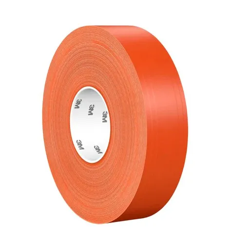 عکس نوار علامت‌گذاری 3M 9715033O - نوار ایمنی صنعتی با دید بالا