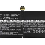 باتری لیتیوم پلیمری صنعتی قابل شارژ CoreParts TABX-BAT-MIS172SL 5050 میلی آمپر ساعت 7.5 ولت