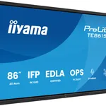 نمایشگر بزرگ فرمت تجاری iiyama TE8615A-B1AG، 86 اینچ، 4K UHD