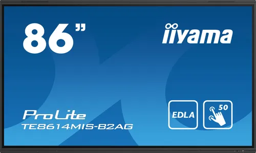 عکس نمایشگر دیجیتال ساینیج لمسی iiyama TE8614MIS-B2AG-REF (بازسازی شده)