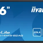 نمایشگر دیجیتال ساینیج لمسی iiyama TE8614MIS-B2AG-STD (استاندارد)
