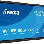 نمایشگر دیجیتال تجاری iiyama TE6515A-B1AG 65 اینچی 4K UHD