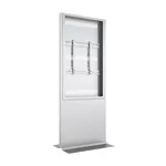 Multibrackets M Pro Series 55" محفظه استند زمینی توتم، سفید پوشیده