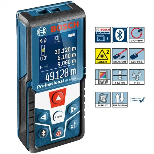 عکس متر لیزری بوش مدل GLM 50 C