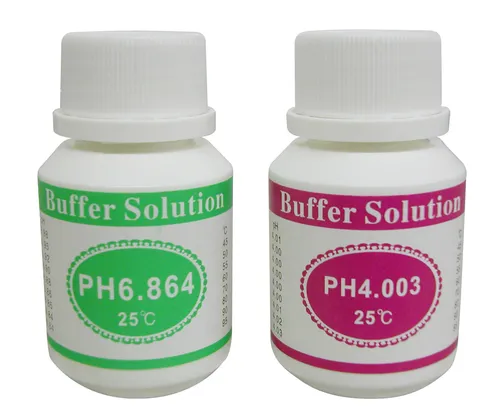 عکس محلول بافر کالیبراسیون pH متر دیجیتال کوکیدو