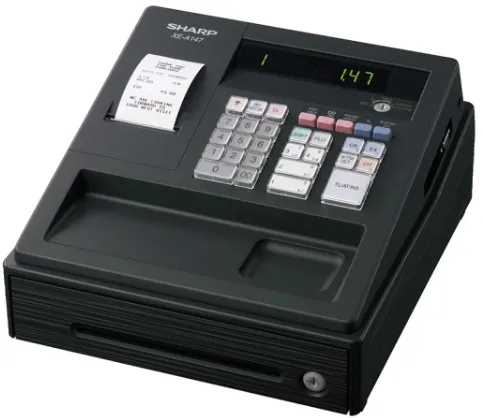 مقایسه صندوق فروشگاهی شارپ مدل XE-A137-BK با صندوق فروشگاهی شارپ مدل XEA147BK