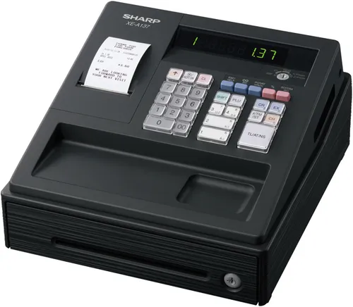 عکس صندوق فروشگاهی شارپ مدل XE-A137-BK