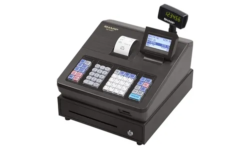 مقایسه صندوق فروش الکترونیکی شارپ مدل XE-A107 با صندوق فروشگاهی شارپ مدل XE-A207 با 2500 PLU و نمایشگر LCD