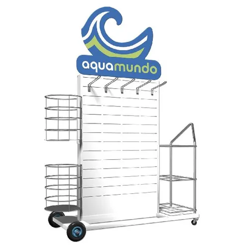 عکس استند نمایشگر خرده‌فروشی Van der Meulen CP Aquamundo