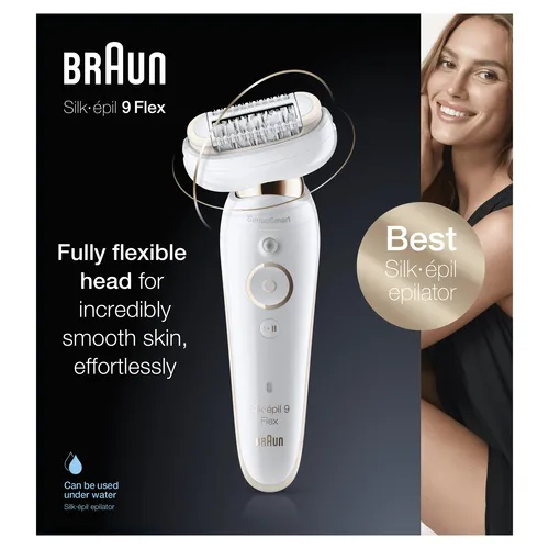 عکس Braun Silk-épil 9 Flex 9300 Epilator with Pivoting Head and Wet&Dry Functionality
