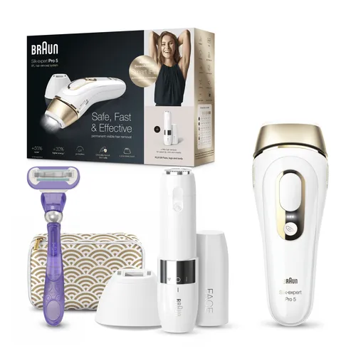 عکس دستگاه لیزر خانگی Braun Silk-expert Pro 5 PL5139