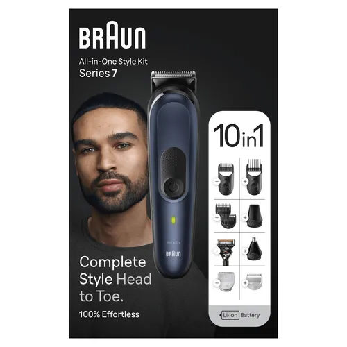 عکس Braun Multi-Grooming Kit MGK7421 Trimmer Cordless Wet & Dry