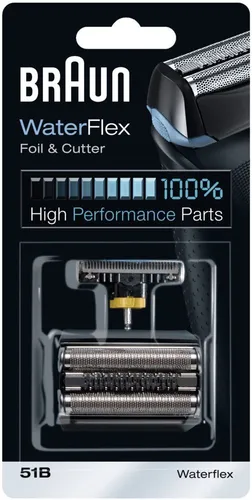 عکس سر اصلاح جایگزین براون WaterFlex 51B برای ریش تراش‌های تر و خشک
