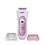 ماشین اصلاح موی صورت و بدن زنانه براون Silk-épil LS 5360 - 3 سری، سری تریمر، صورتی